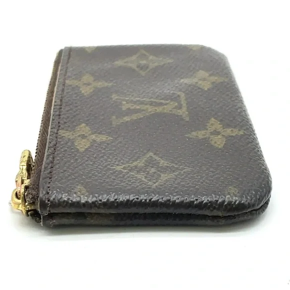 AUTH LOUIS VUITTON Pochette Cles Wallet Monogram Coin Case - Picture 5 of 10